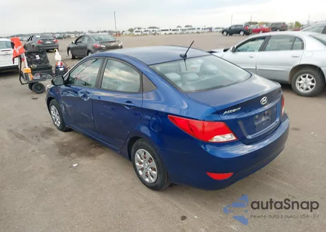 2016 Hyundai Accent Se from USA, damaged, VIN KMHCT4AEXGU131439